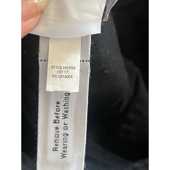 Madewell 9" Mid-Rise Skinny Jeans: Velvet Tuxedo Stripe Edition - Picture 11 of 12